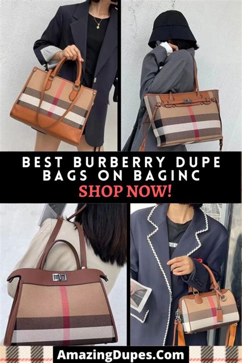 The Best Burberry Bag Dupes On a Budget 